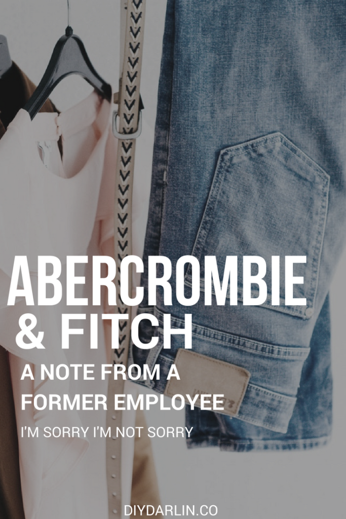 abercrombie and fitch employee handbook